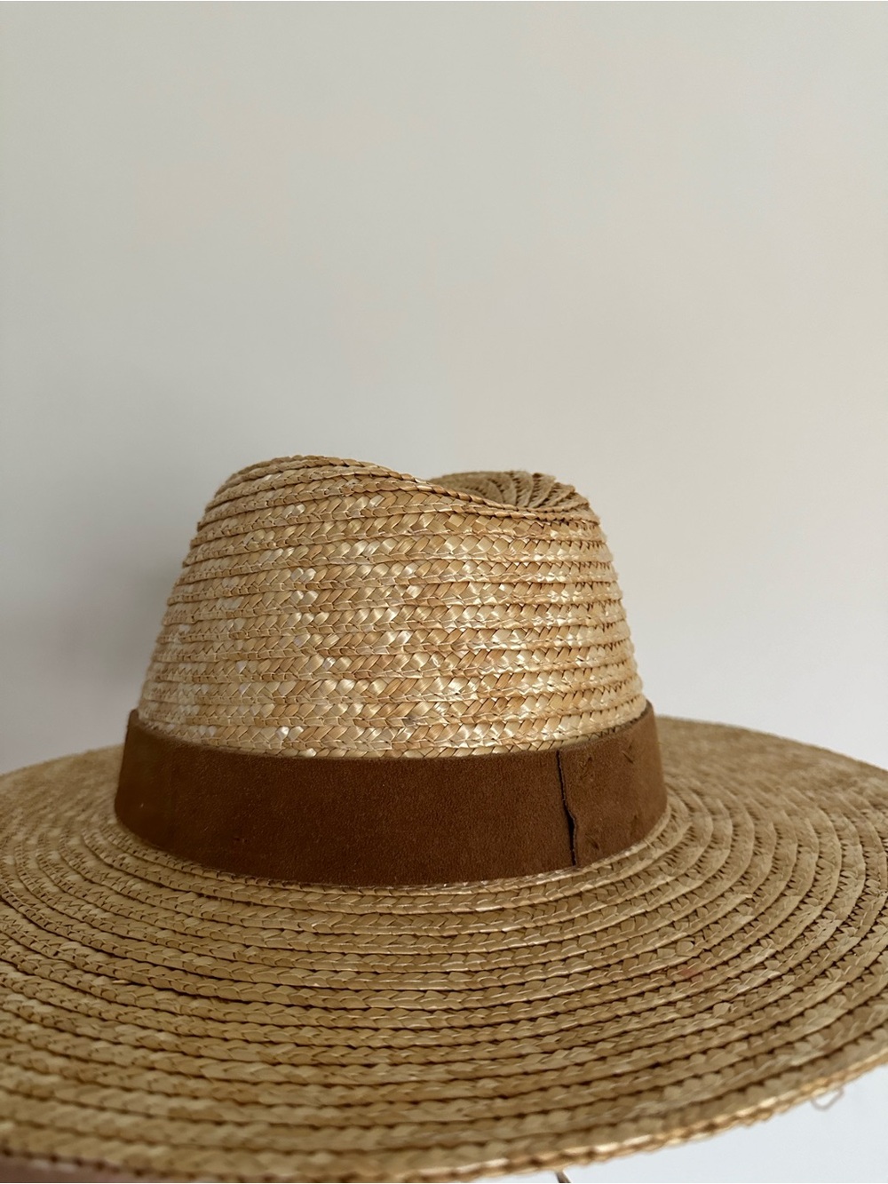 New Gigi Pip Isla 100% Straw Fedora Hat - Picture 11 of 14